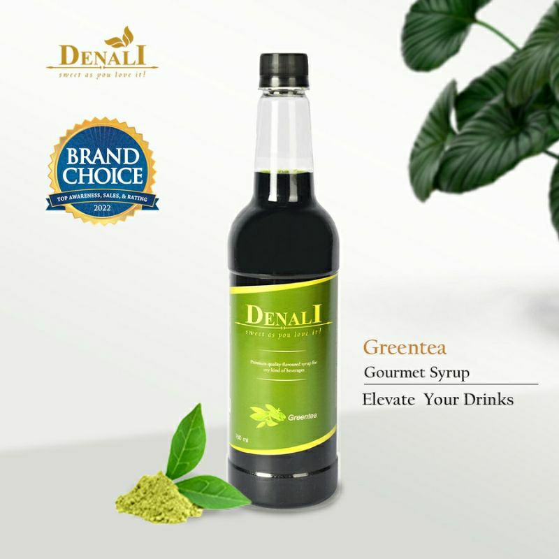 Jual DENALI SYRUP 750 ML GREENTEA SIRUP DENALI GREEN TEA | Shopee Indonesia