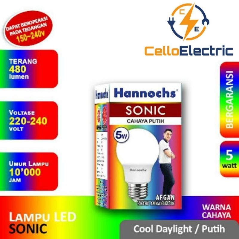 Jual Led Hannochs Sonic Watt Putih Lampu Hannochs W W Putih Led