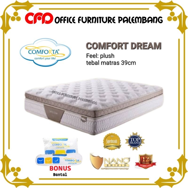 Jual Matras Springbed Comforta Comfort Dream Kasur Spring Bed Pocket ...