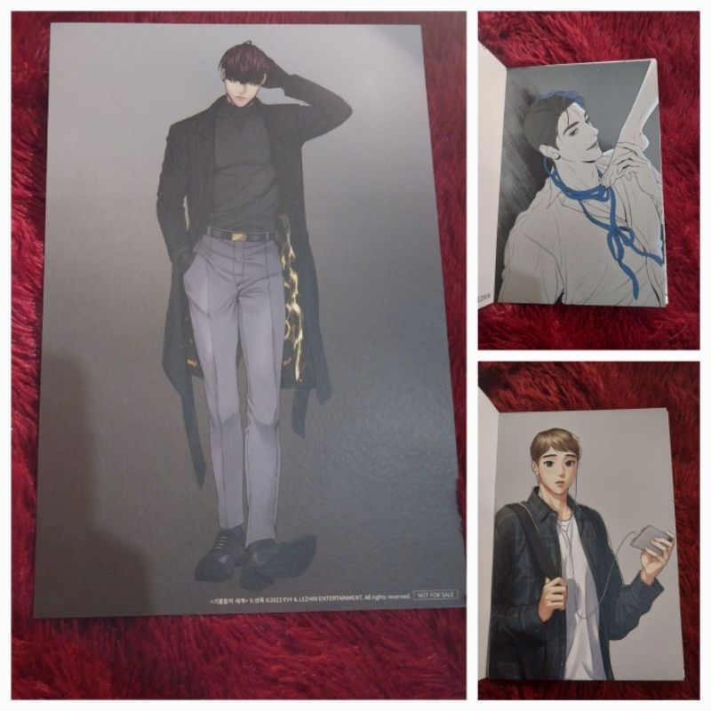 Jual Postcard Seongrok Bj Alex Lezhin Official Set Shopee Indonesia 