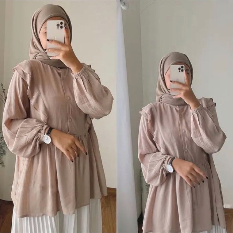 Phae Raisa Cotton Crinkle Dress