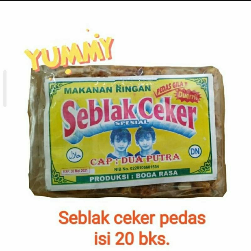 Jual seblak ceker | 1 pack isi 20 bks | Shopee Indonesia