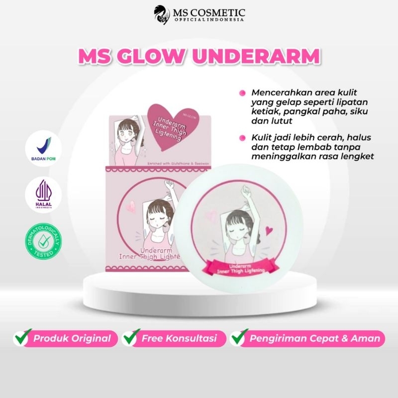 Jual Underarm Ms Glow Original 100% ( Exp.2025) | Shopee Indonesia