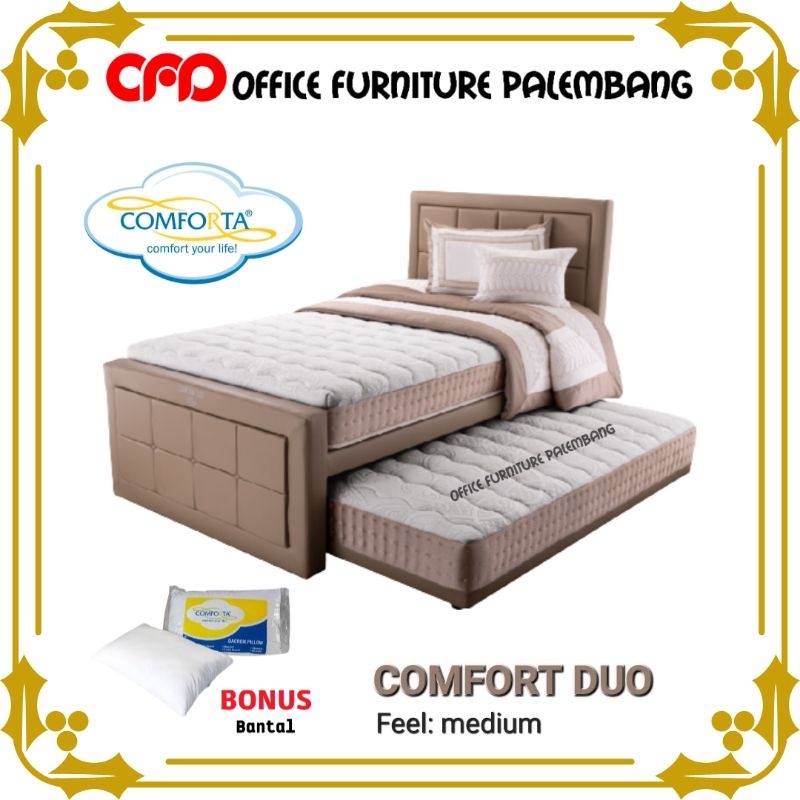 Jual springbed sorong 3in1 comforta comfort duo matras kasur spring bed ...