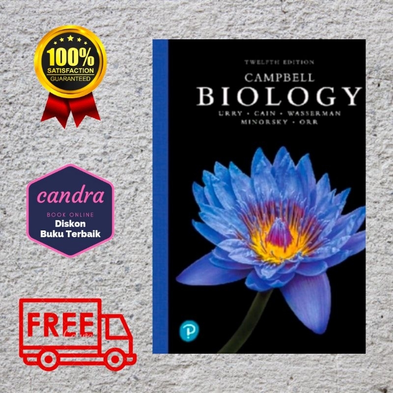 Jual Buku Campbell Biology 12th Edition By Urry Full Caler 2020 ...