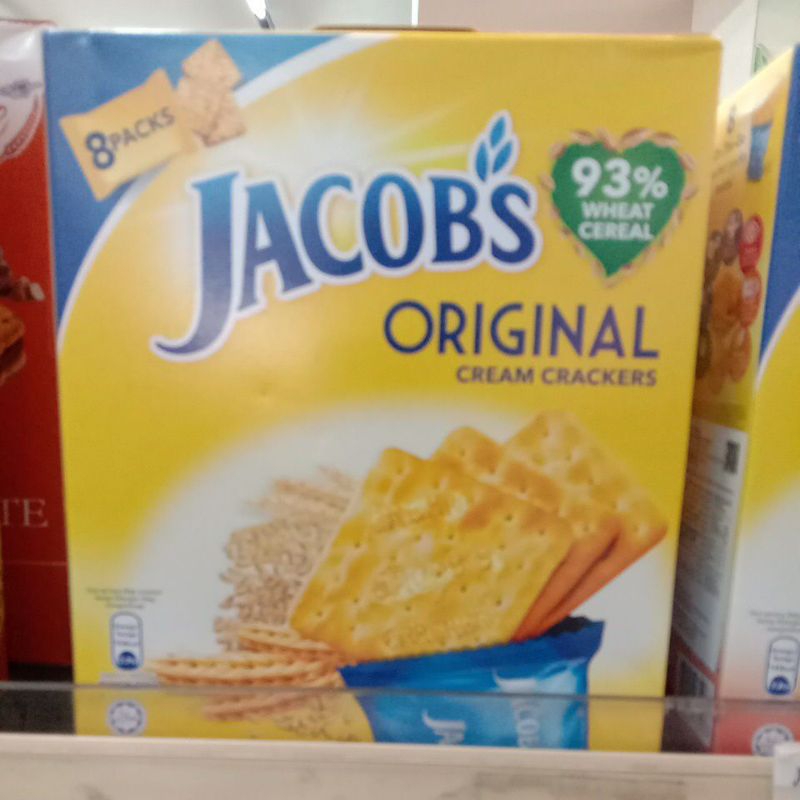 Jual Jacobs Wheat Cereal Original Cream Crackers Gr Biskuit Krekers Krim Rasa Original