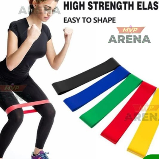 Jual Band Loop Tension Rope Fitness Level Ringan Hijau | Shopee Indonesia