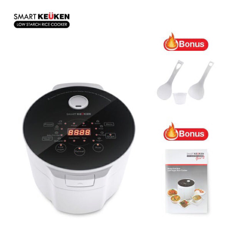 Jual Smart Keuken low starch rice cooker Shopee Indonesia