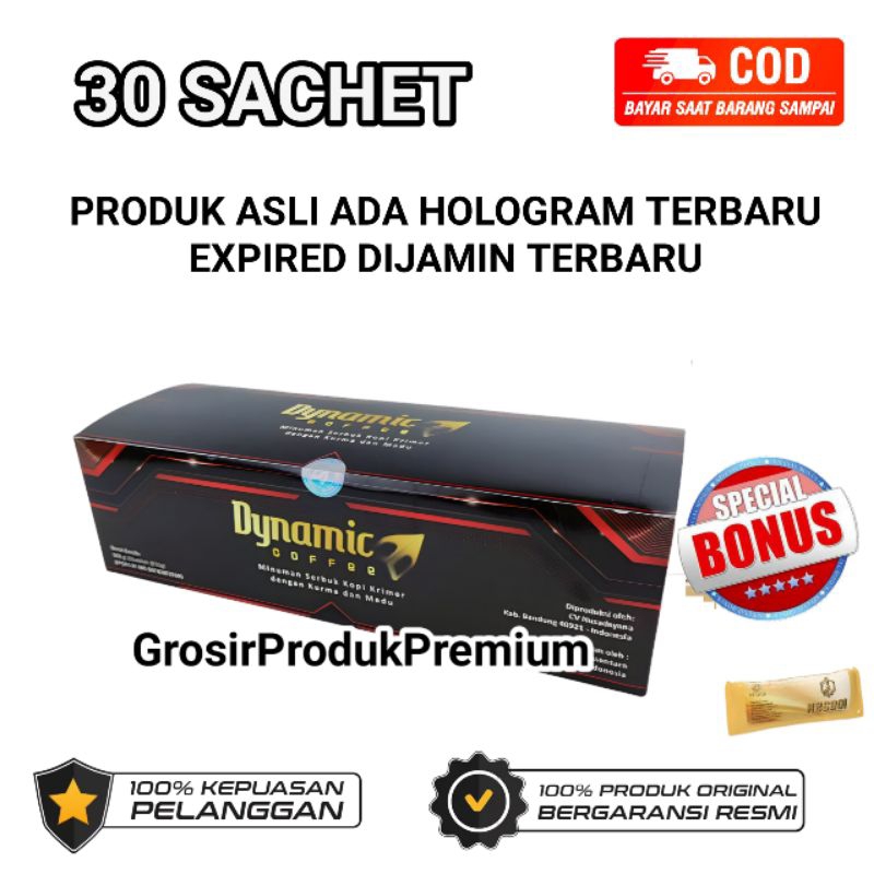 Jual Kopi Dinamik Original Dynamic Coffe 30 sachet | Shopee Indonesia