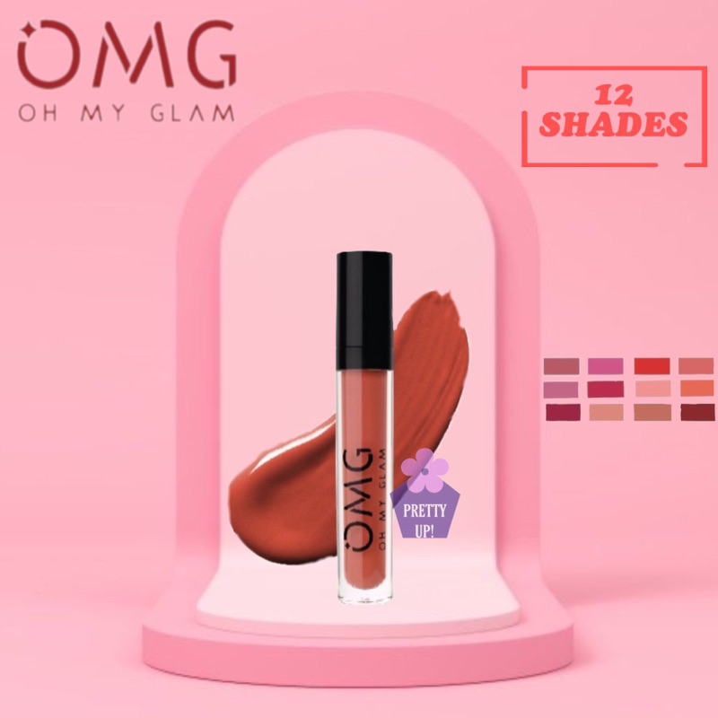 Jual Omg Oh My Glam Lip Cream Omg Lip Cream Shopee Indonesia