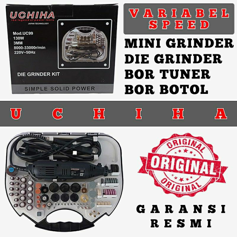 Jual PROMO bor botol UCHIHA japan bor mini mesin gerinda mini bor tuner ...
