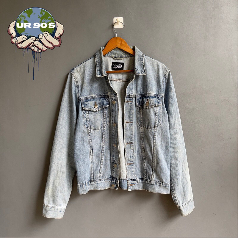 Cheap monday nineties denim hot sale jacket