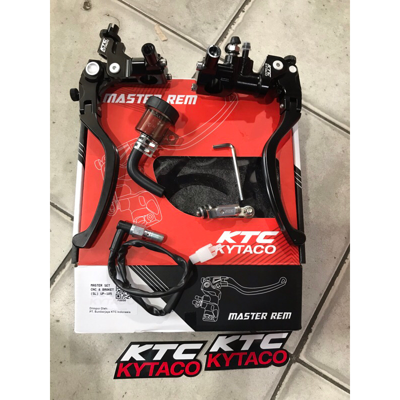 Jual Master Rem Ktc Kytaco Up105 Set Plus Bonus Switch Rem Master Ktc Kytaco Up105 17mm Master