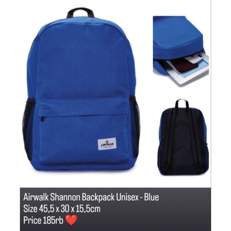 Airwalk backpack outlet price