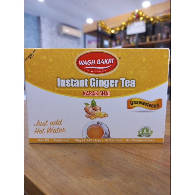 Jual Wagh Bakri Instant Ginger Tea Unsweetened | Shopee Indonesia
