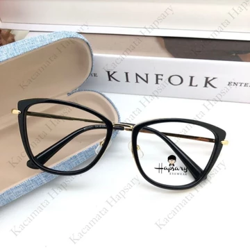 Kacamata Minus Frame Selyne Paket Frame Lensa Anti Radiasi Kacamata Wanita Anti Uv Kaca Mata