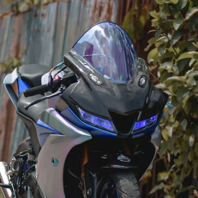 Jual WINDSHIELD R15 SPORTY TYPE V3 & V4 full Jenong,TebaL 3MM + list ...