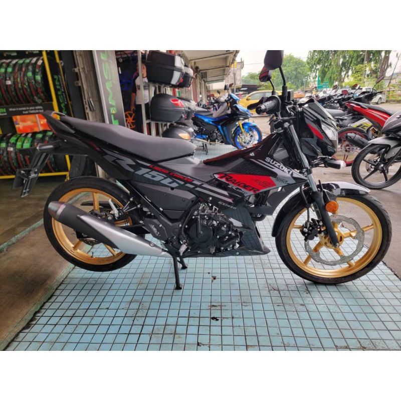 Jual RACING BOY (RCB) SPORT RIM SP 522 PNP UNTUK SUZUKI SATRIA FU 150 ...