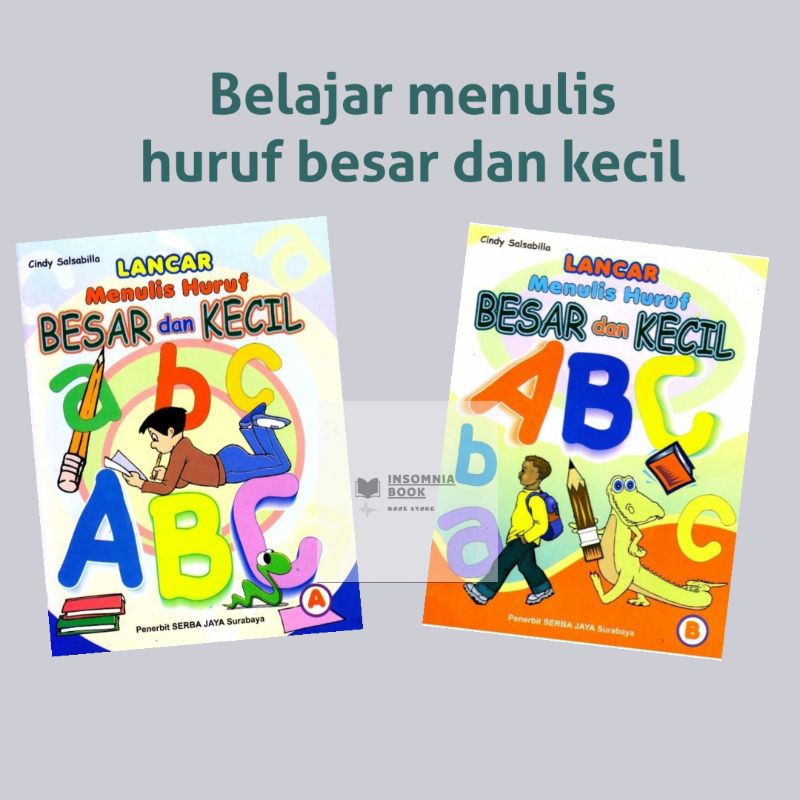 Jual Buku Lancar Menulis Huruf Besar Dan Kecil | Shopee Indonesia