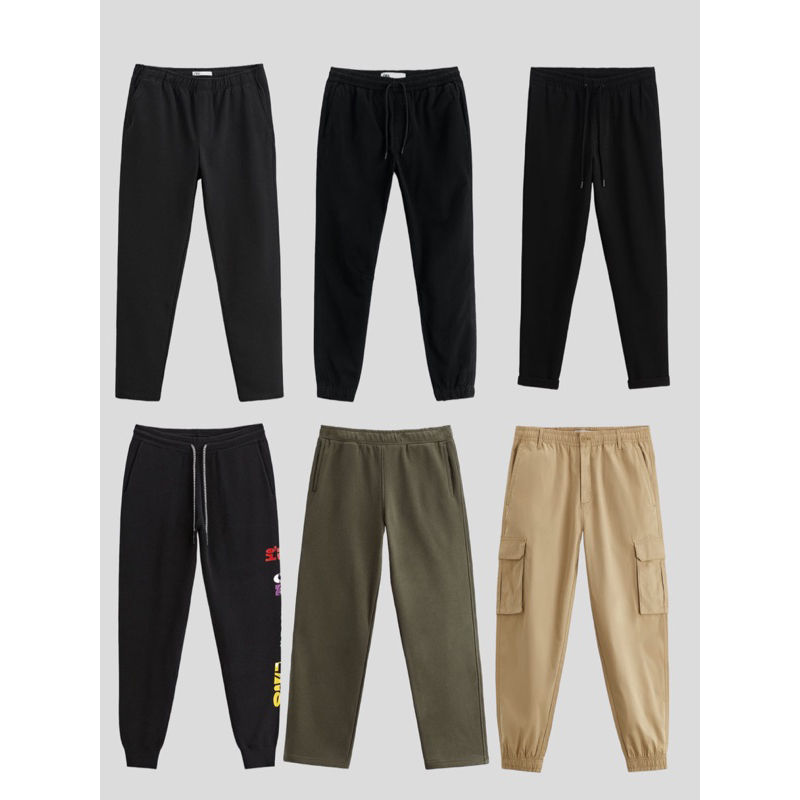 Jual ZARA JOGGER PANTS COLLECTION ORIGINAL 100 MONEY BACK, CELANA
