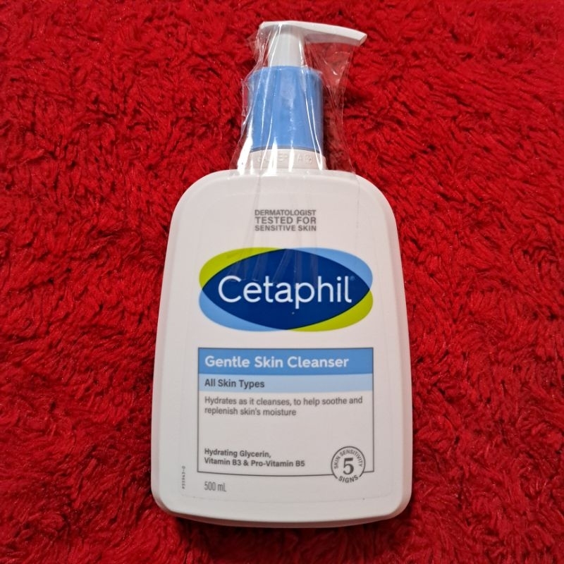 Jual Cetaphil Gentle Skin Cleanser 500 Ml Shopee Indonesia