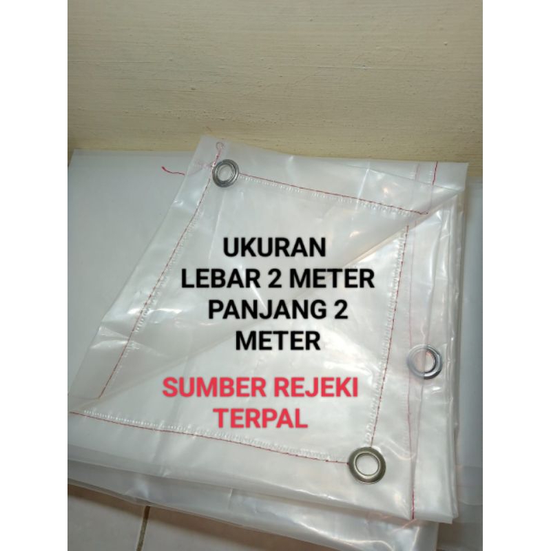 Jual Terpal Plastik Bening 2x2 Meter Terpal Jualan Terpal Tenda Terpal Serbaguna Shopee