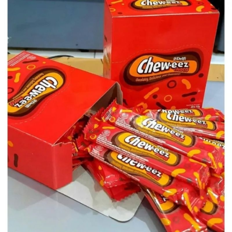 Jual Delfi Cheweez Coklat (1 pack isi 20 pcs) | Shopee Indonesia