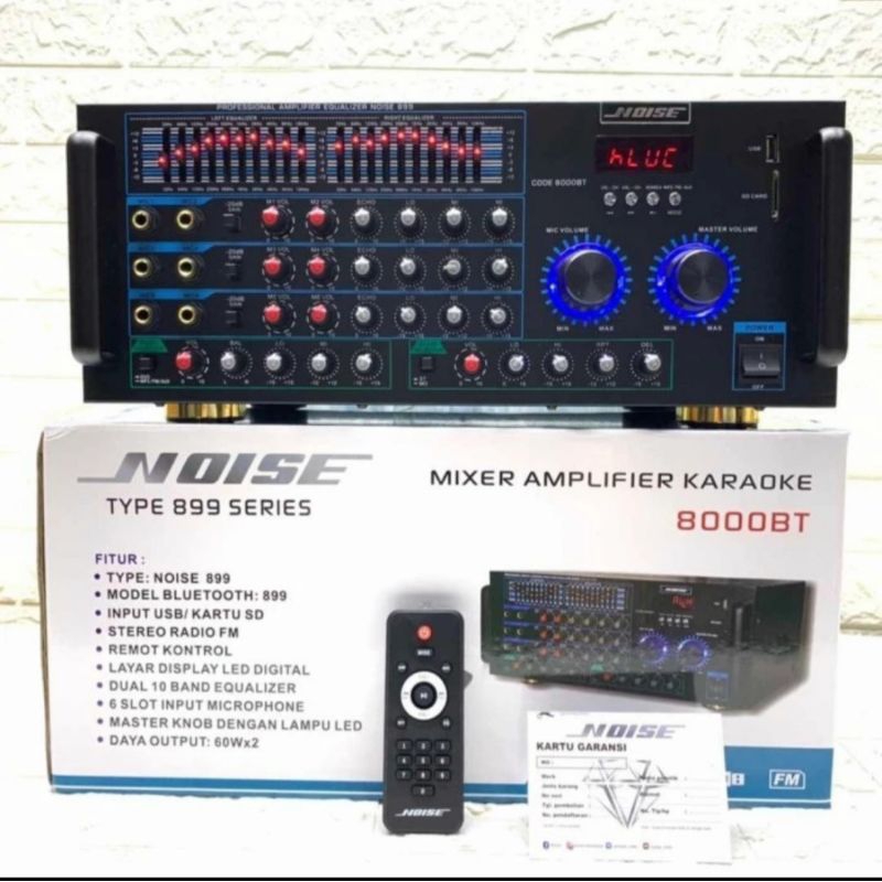 Jual Power amplifier Noise 8000BT original Noise 8000 BT Bluetooth ...