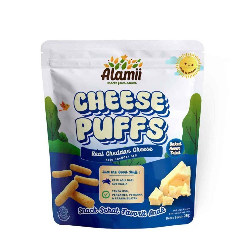 Jual Alamii Puffs, snack sehat untuk anak Snack MPASI / Snack Bayi ...
