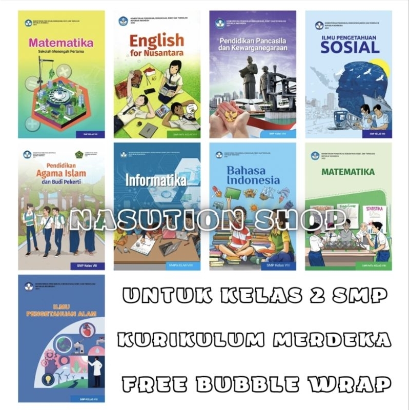 Jual BUKU KURIKULUM MERDEKA KELAS 8 / 2 SMP / KURIKULUM PENGGERAK ...