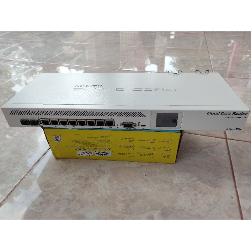 Jual MikroTik CCR1009 7G 1C 1S+ Baca Deskripsi | Shopee Indonesia