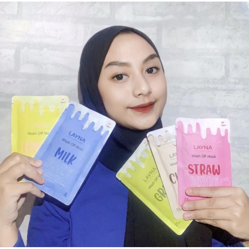Jual Masker Wajah Layna | Shopee Indonesia