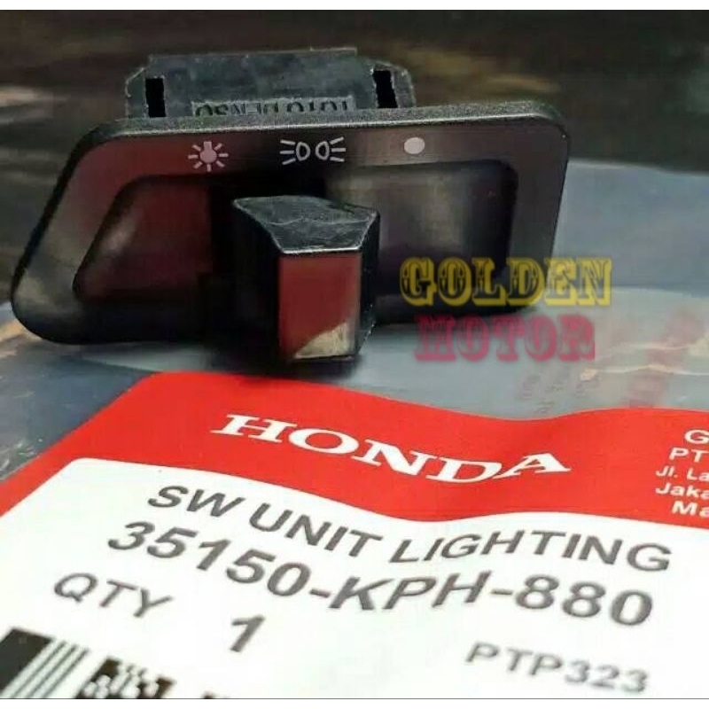 Jual Saklar On Off Lampu Tombol On Off Lampu Supra X 125 Supra Fit New ...