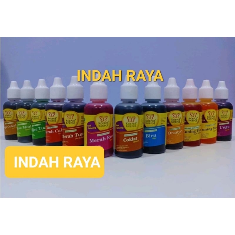 Jual Koepoe Koepoe Pewarna Makanan 30ml Varian Warna Shopee Indonesia