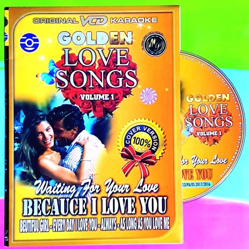 Jual KASET ASLI ORIGINAL VIDEO MUSIK LAGU KARAOKE LOVE SONG-VOCAL ON OF