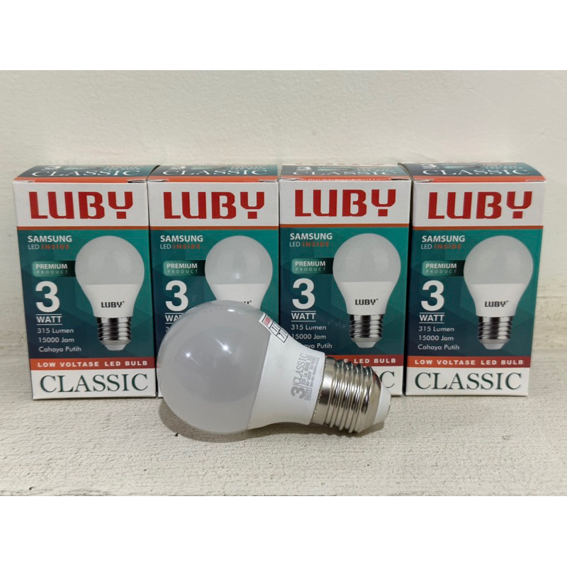 Jual Lampu Bohlam Luby Classic Led Watt W Watt Led Bulb