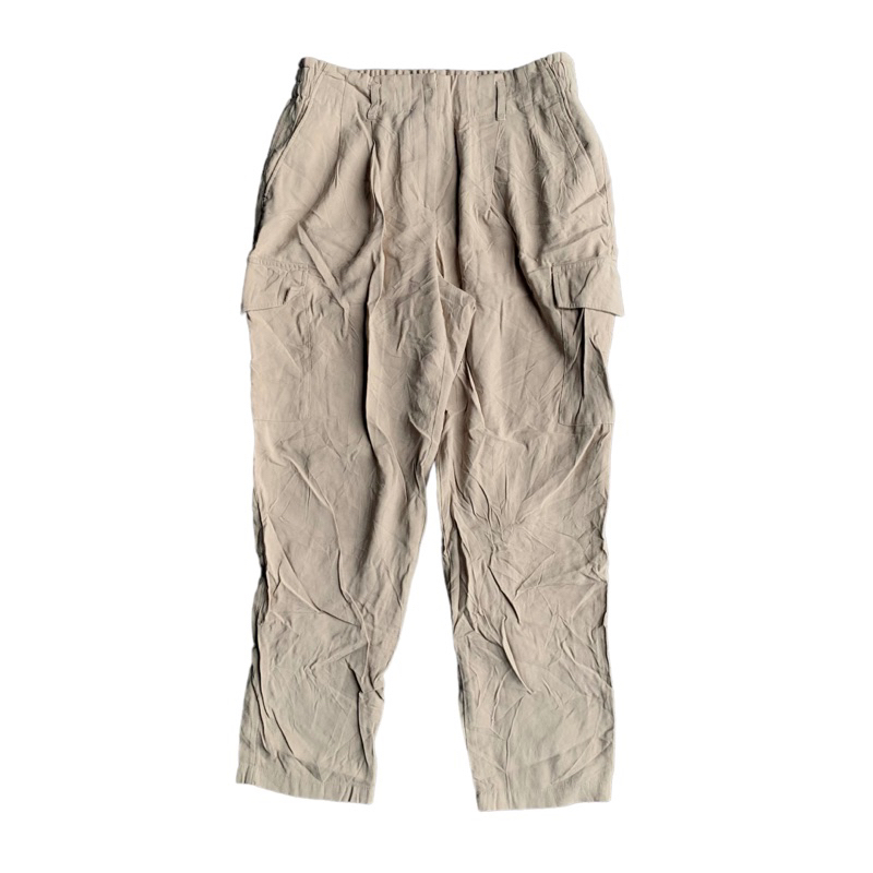 Jual A70 cargo pants size 30 BRUUNZ BAZAAR cargo thrift Shopee Indonesia
