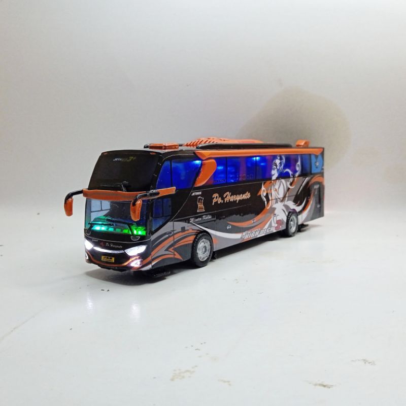 Jual Po HARYANTO body JB3 Voyager Miniatur bus Full Lampu | Shopee ...