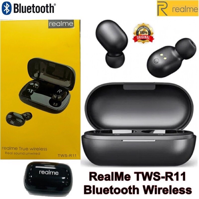 Jual Headset Bluetooth Realme TWSR11 True Wireless Earbuds TWS R11