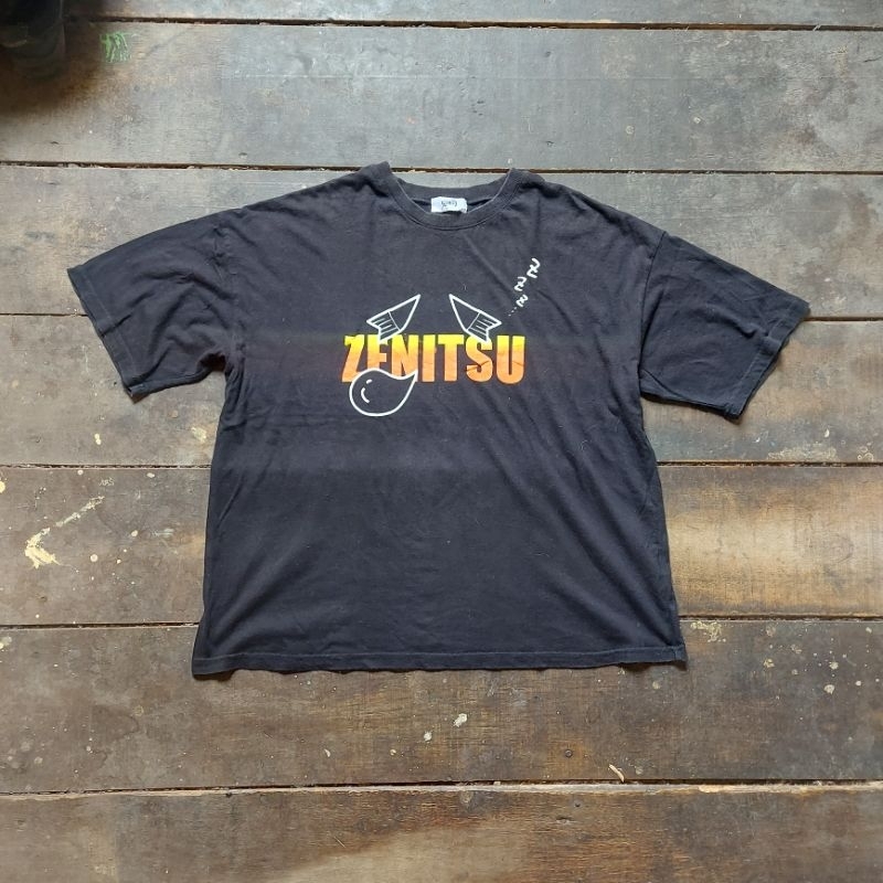 Jual Kaos Demon Slayer Zenitsu Spell out | Shopee Indonesia