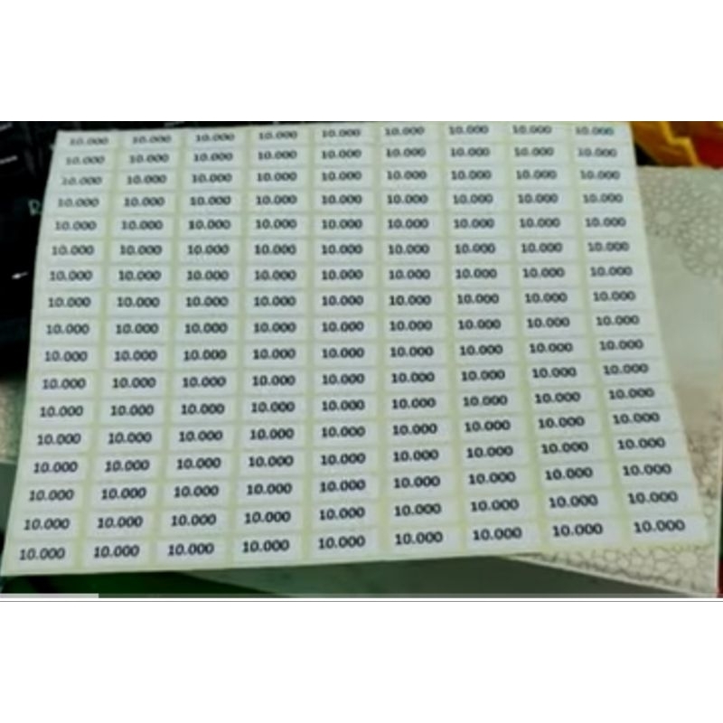 Jual print label 112 (8MMx20MM) | Shopee Indonesia