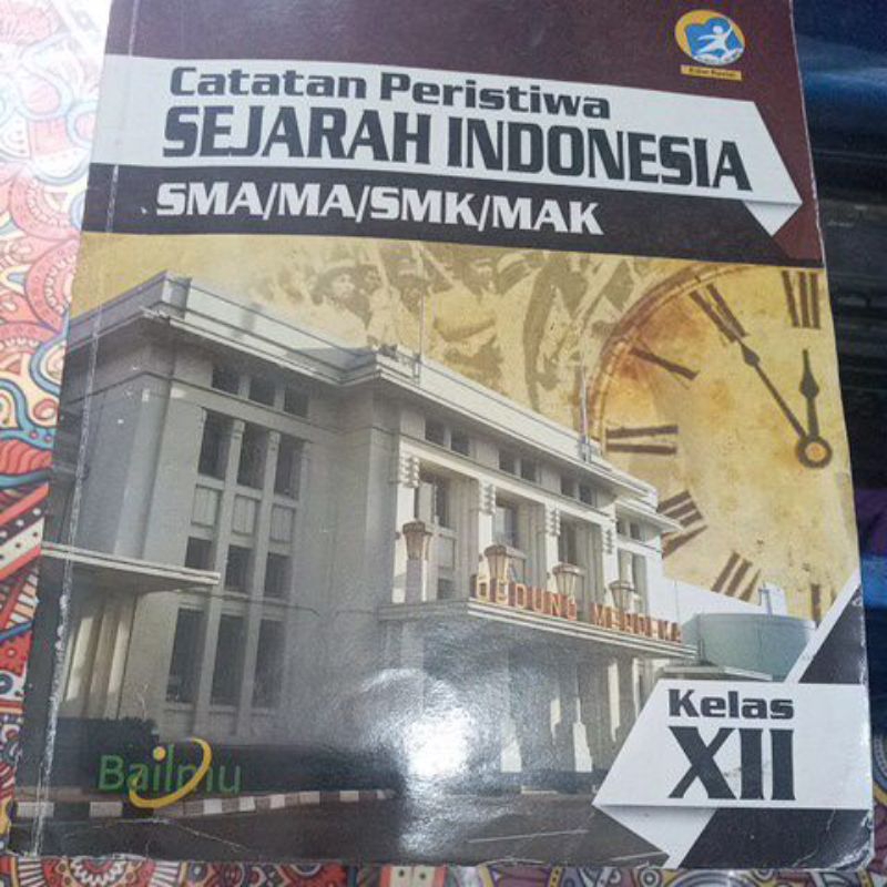 Jual Sejarah Indonesia Untuk Sma/ma Kelas 12/3 | Shopee Indonesia