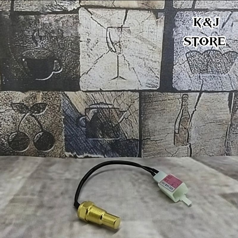 Jual Set Adapter KOSO + Switch Sensor Temperatur Radiator Motor Digital ...