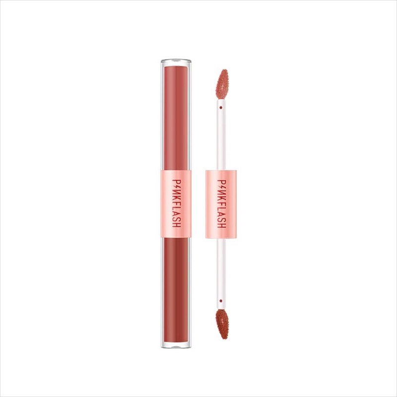 Jual PINK FLASH DUO LIP GLOSS DOUBLE SENDE 2 IN 1 | Shopee Indonesia