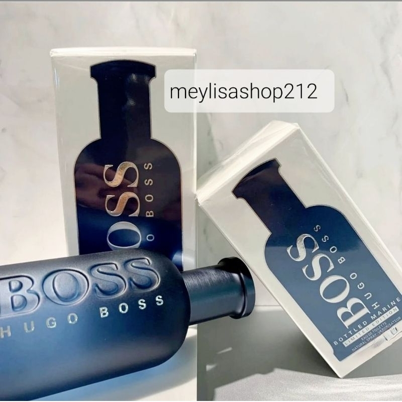 Jual Parfum B0SS BOTTLED MARINE EDT 100ml Ori Eropa | Shopee Indonesia