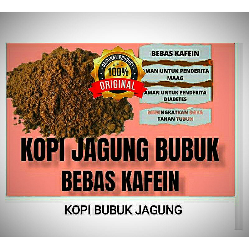 Jual JAGUNG KOPI BUBUK MURNI NATURAL Shopee Indonesia