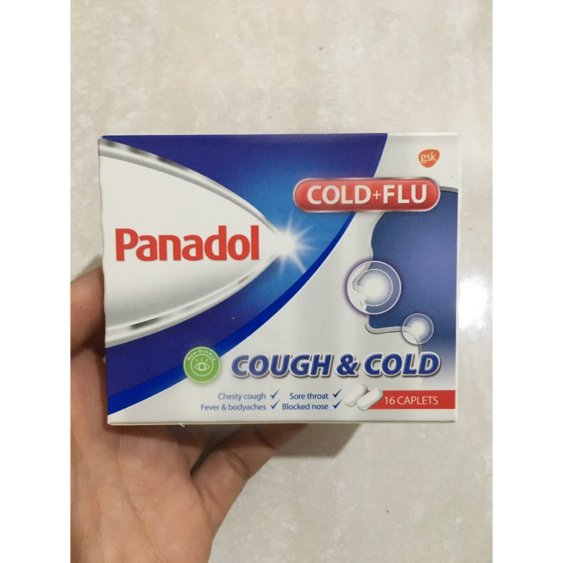 Jual Panadol Cough & Cold 16 Tablets (Singapore) Shopee Indonesia