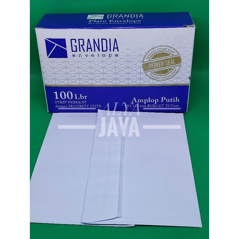 Jual Amplop Putih Grandia Dus Isi Lembar Shopee Indonesia