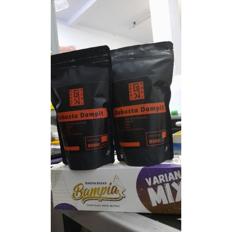 Jual Kopi Bubuk Murni Robusta Arabica Dampit Gr Shopee Indonesia