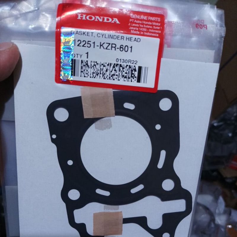 Jual 12251 KZR 601 GASKET CYLINDER HEAD VARIO 125 OLD 20132020